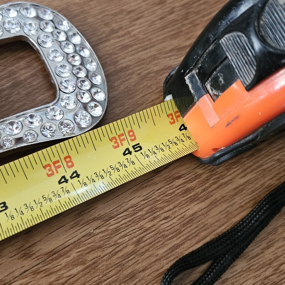 Christine Alexender Black Crystal-Studded Women's Belt - Fashion Accent - Picture 7 of 7